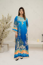 HDI Blue Combination Kaftaan Shirt