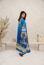 HDI Blue Combination Kaftaan Shirt