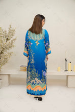 HDI Blue Combination Kaftaan Shirt