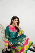 HBA Botle Green Kaftaan Shirt